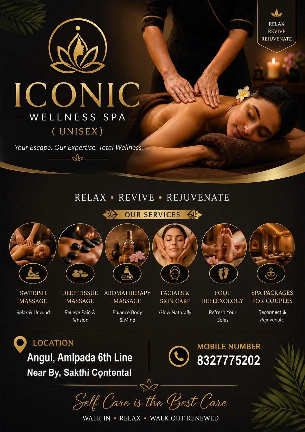 Spa wellness ambience